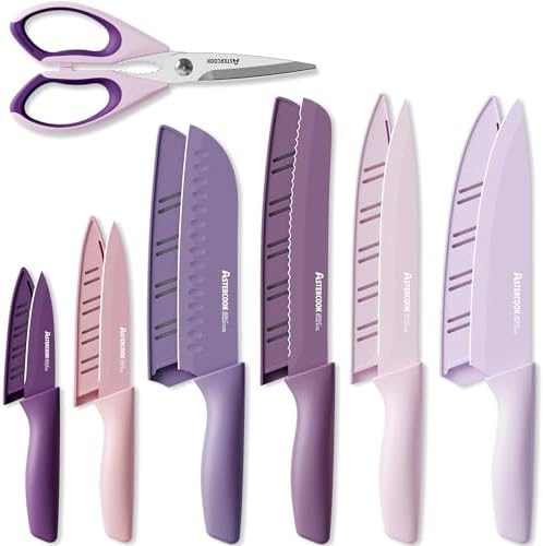 Astercook Knife Set, 13 Pieces Kitchen Knives Set