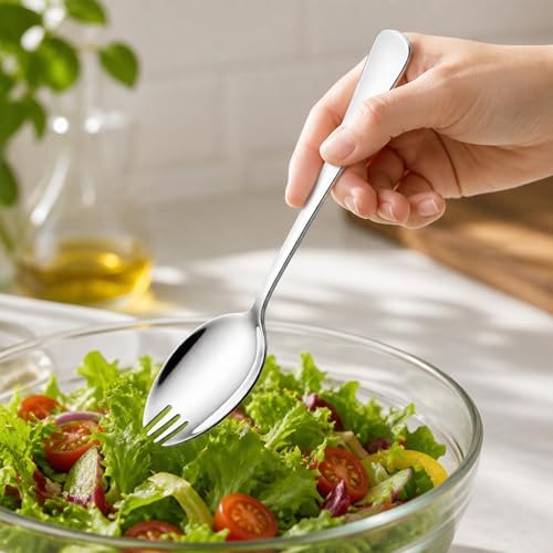 IQCWOOD 304 Stainless Steel Sporks