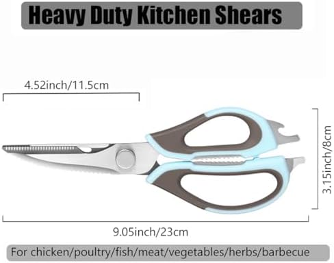 2 Pcs Heavy Duty Kitchen Shears