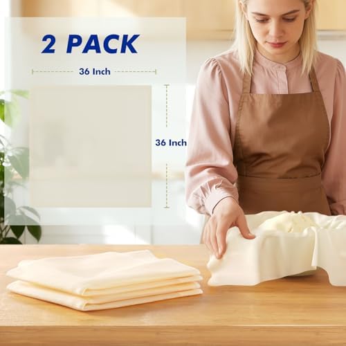 2 Yards Reusable Cheesecloth, Grade 100, Cheese Cloth