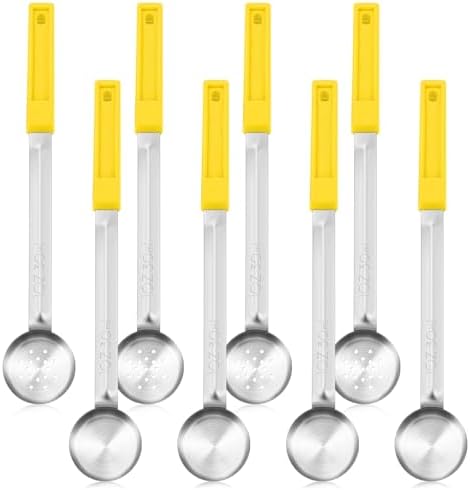 Teenyyou 8 Pcs Portion Control Serving Spoons Scoops, 1 oz