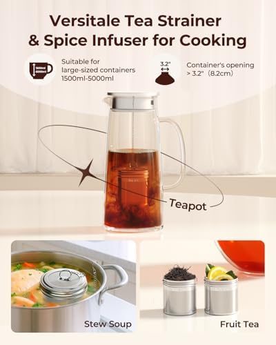 Reinmoson 2 Pack Extra Large Tea Infuser