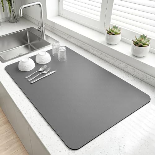 LOPNUR Large Dish Drying Mat for Kitchen Counter