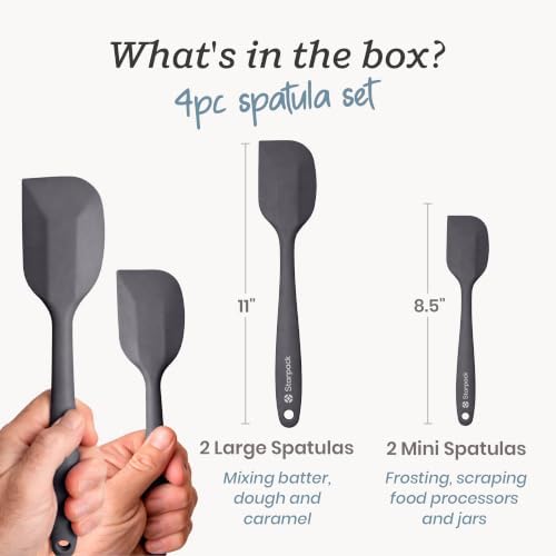 Starpack 'Scrape and Stir' Silicone Rubber Spatula Set