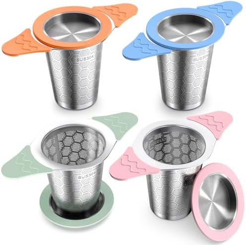 Tea Infuser for Loose Leaf Tea, 18/8 Stainless Steel Tea Infuser