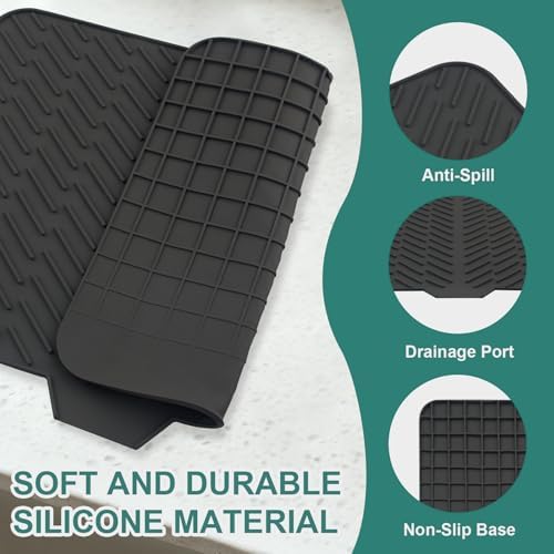 Silicone Dish Drying Mat for Kitchen Counter