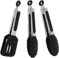 7 inch Mini Silicone Serving Tongs