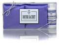 Two Le Blanc Lavender Dryer Sachets in white packaging with lavender sprigs