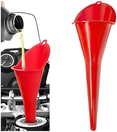 Oil Funnel, Flexible Multi-Function Automotive Oil Funnel, Spill-Proof Plastic