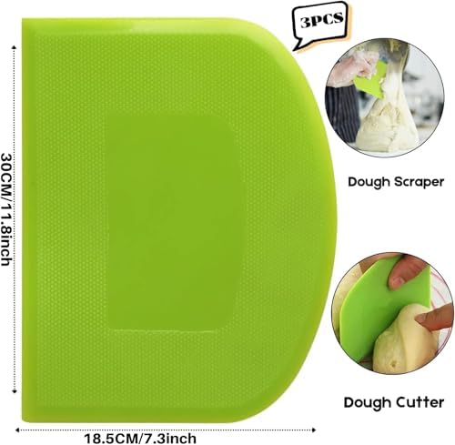 SURDOCA Dough Scraper Bench Scraper