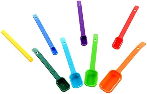 Plastic Measuring Spoons 8-Piece