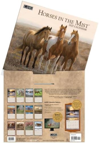 Horses in the Mist 2027 Wall Calendar by Persis Clayton Weirs