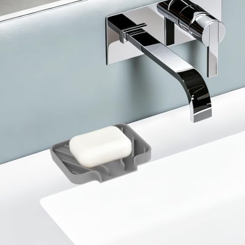 JACZZO Silicone Sponge Holder & Soap Dish