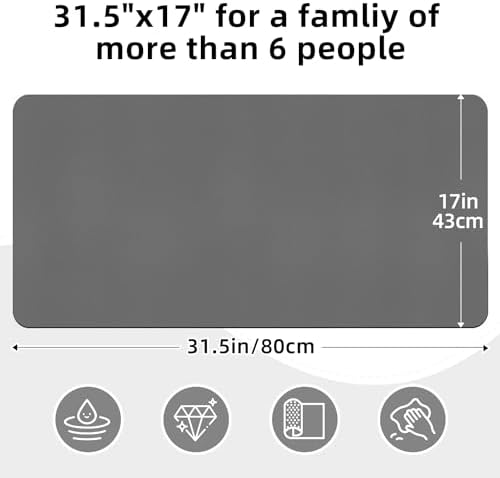 LOPNUR Extra Large Dish Drying Mat