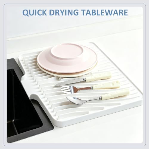Silicone Dish Drying Mat for Kitchen Counter