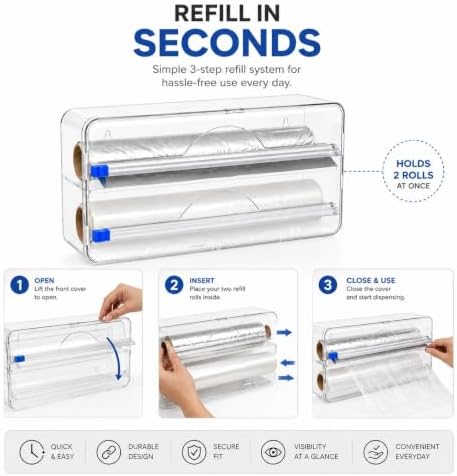2in1 Plastic Wrap Dispenser