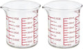 Ackers BORO3.3 2 oz Glass Measuring Cups