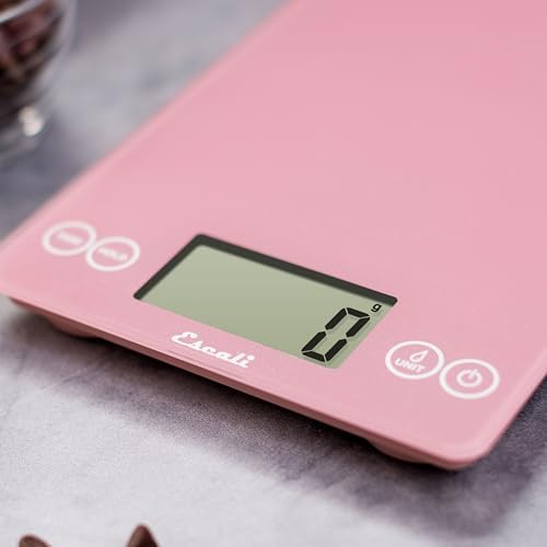 Escali Arti Glass Food Scale Digital Countertop Kitchen, Baking and Cooking
