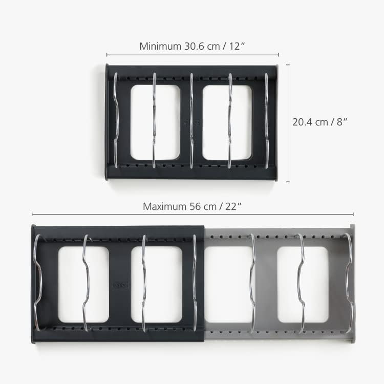 Joseph Joseph DrawerStore Expanding Cookware Organizer, Space saving storage