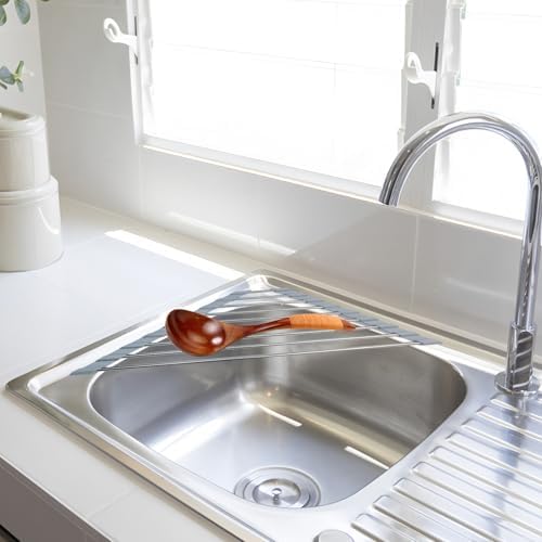 Triangle Roll-Up Dish Drying Rack
