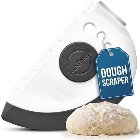 NexTrend grey 5-in-1 flexible dough and bowl scraper