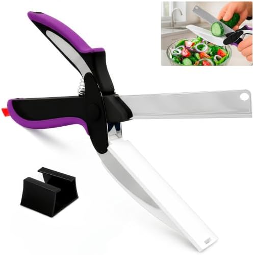 2 in 1 Kitchen Scissors for Food