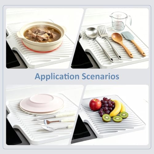 Silicone Dish Drying Mat for Kitchen Counter