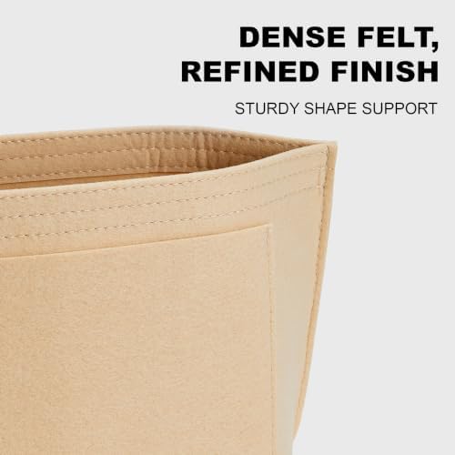 Purse Organizer Insert for Longchamp M, Felt Anti-Sag