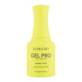 KIARA SKY Pro Hema-Free Gel Nail Polish in bright neon yellow Sour Face color