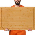 Kikcoin 36”×24” Bamboo Cutting Boards