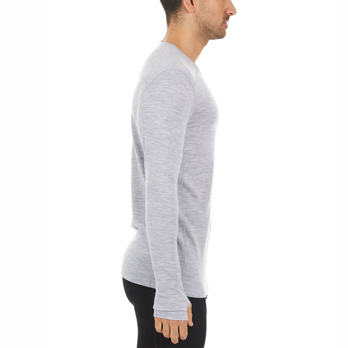 Men's Woolverino Midweight Crew Long Sleeve Performance Shirt