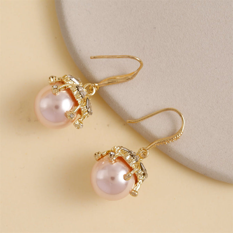 Niche Vintage French-style Drop Earrings Chic And Stylish Ear Hooks