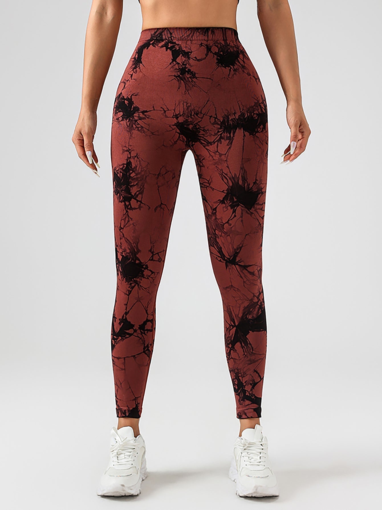 Tie-Dye Slimming Yoga Leggings Butt Lifting High-Stretch Pants