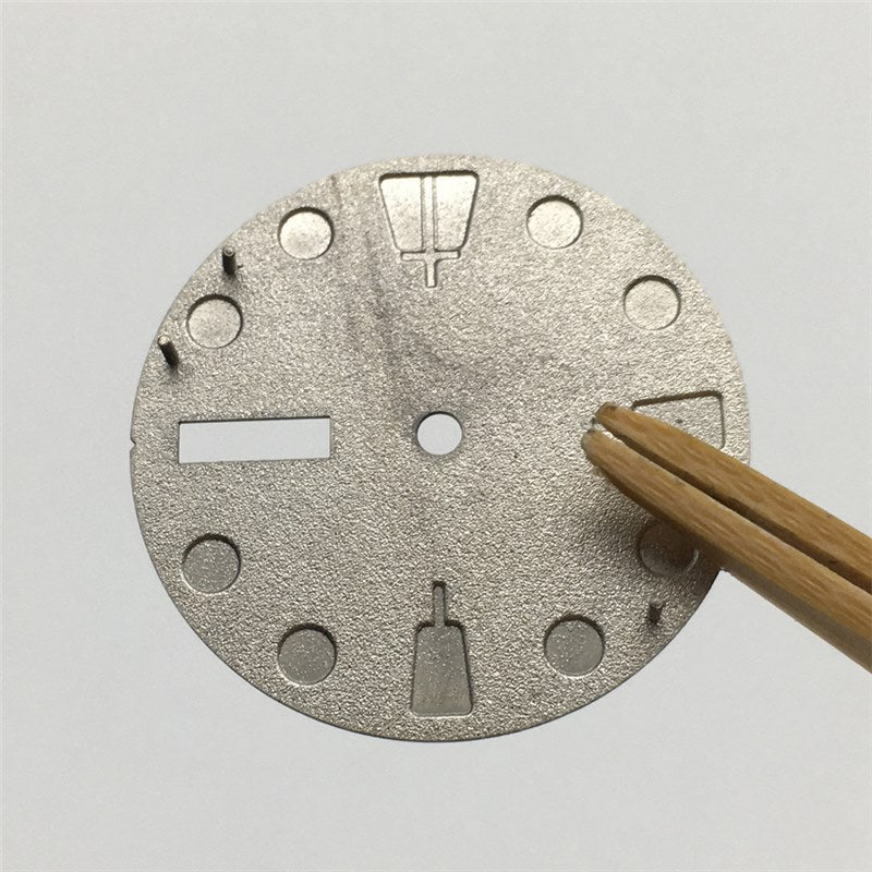 Modified Watch Dial With Luminous Numerals