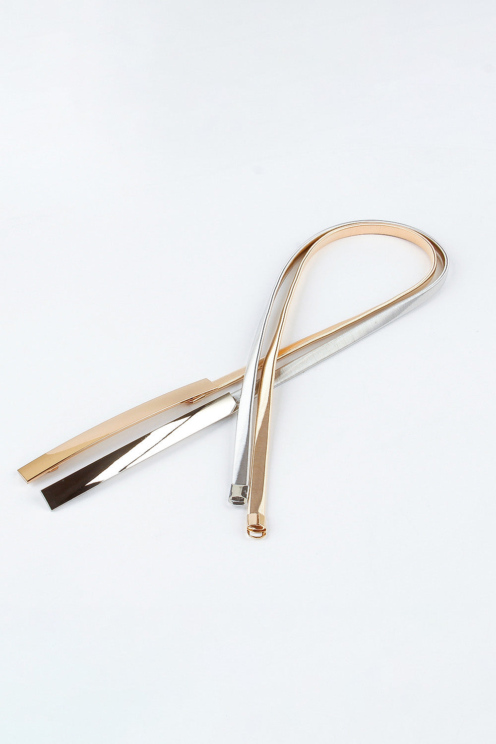 Elastic Iron Skinny Belt | Modern Buckle Design