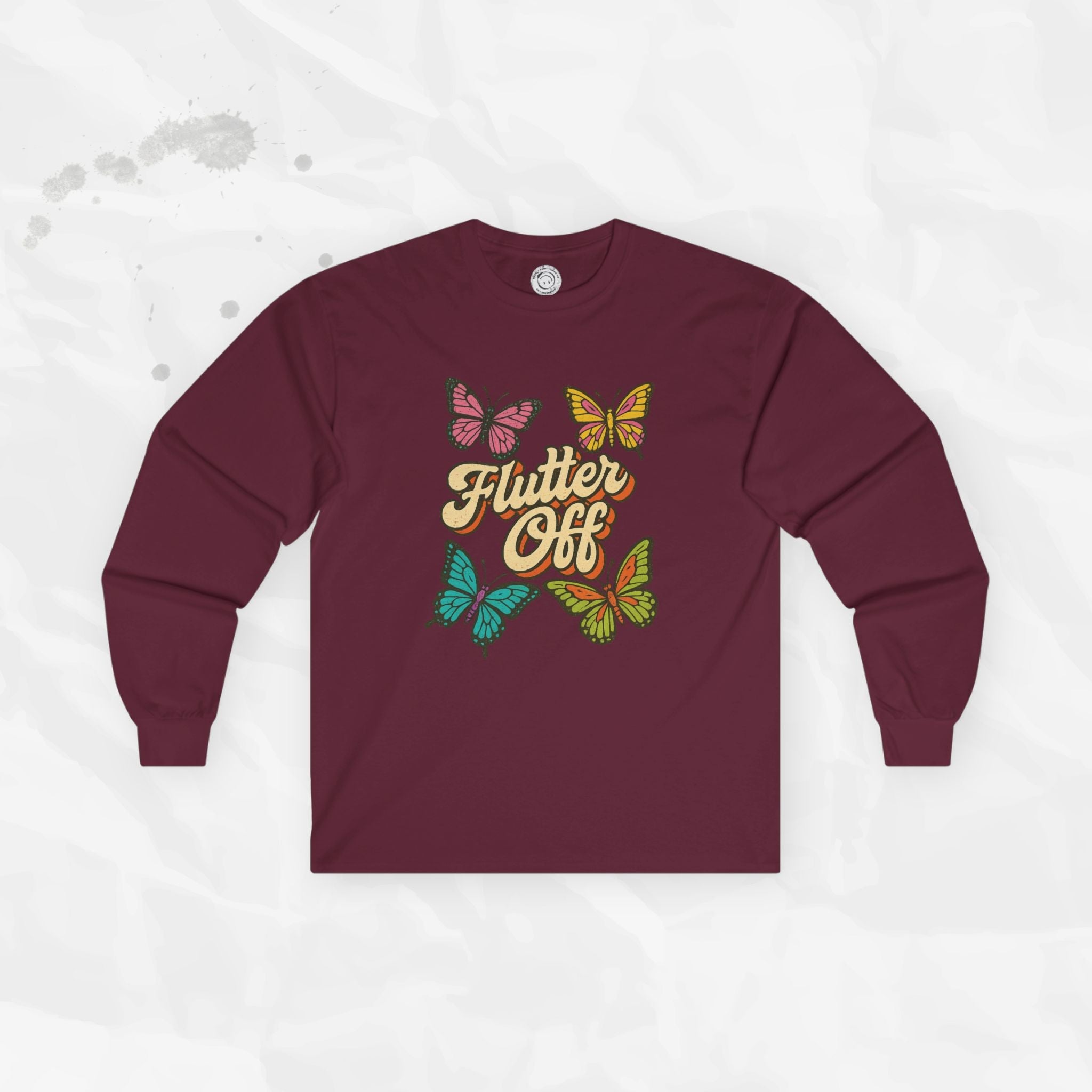 Flutter Off - Long Sleeve T-Shirt