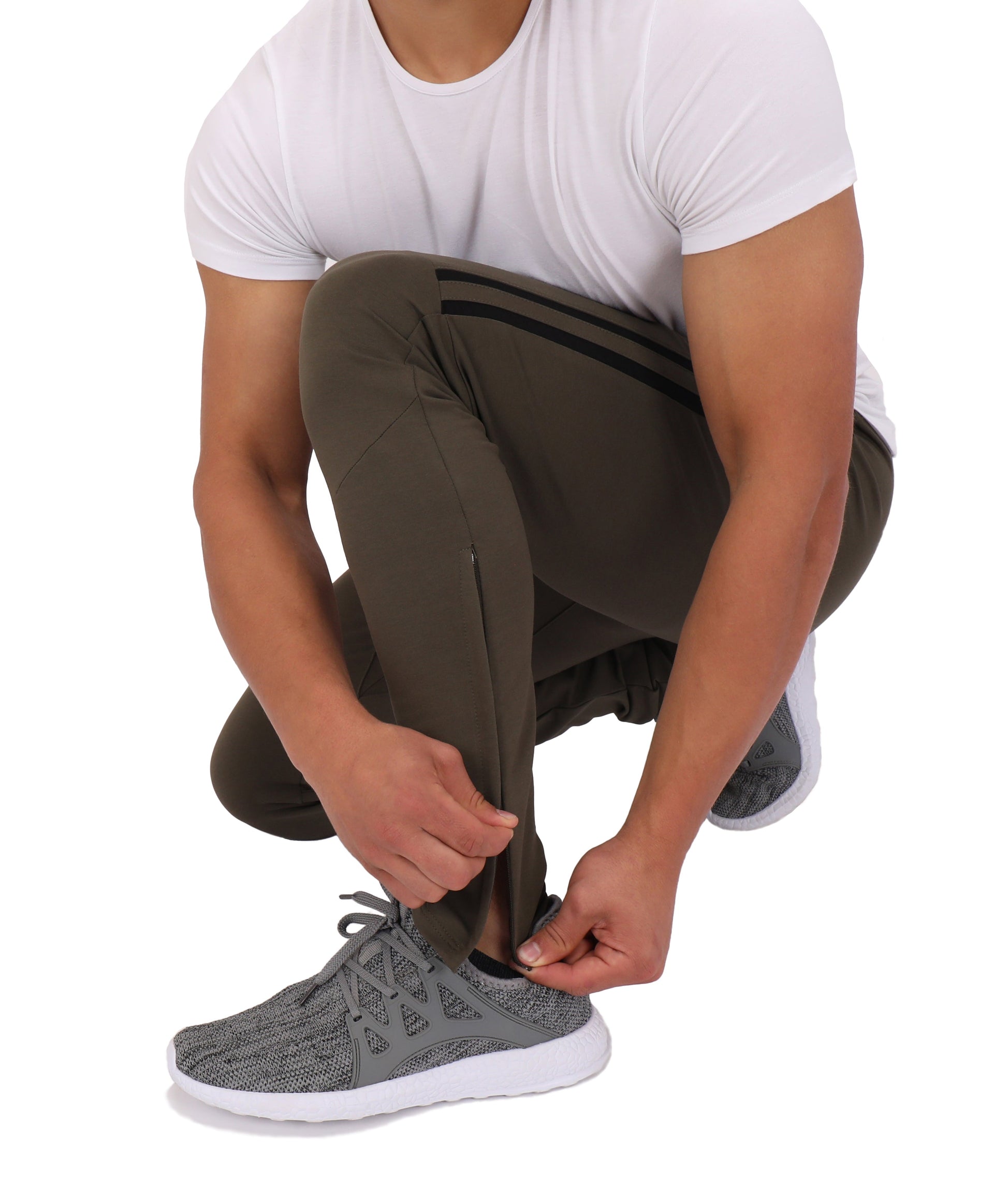 Ultimate Flex Jogger Sweatpants with Side Stripe