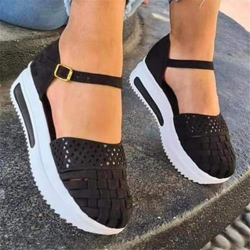 Women's Summer Fashion Thick Bottom Toe Cap Sandals