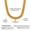Stainless Steel Pendant Necklace For Women