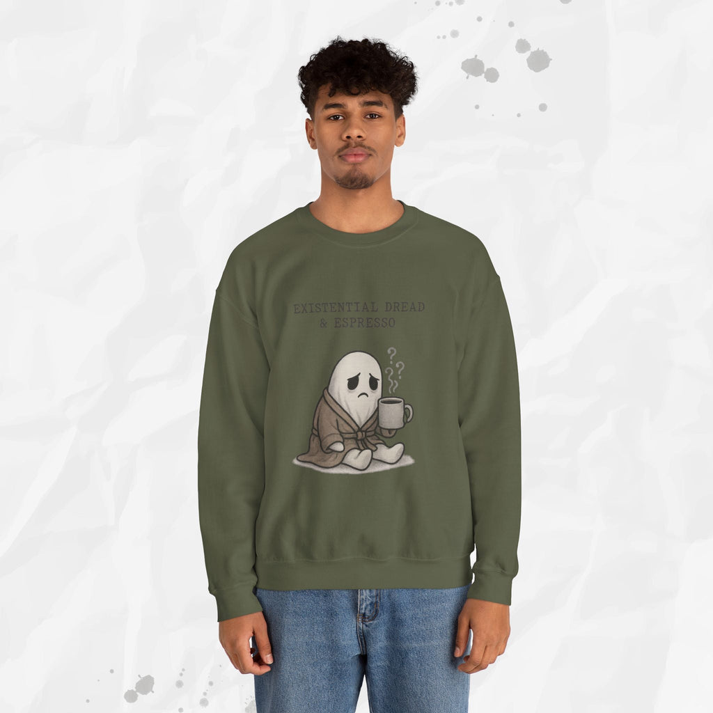 Existential Dread & Espresso - Crewneck Sweatshirt