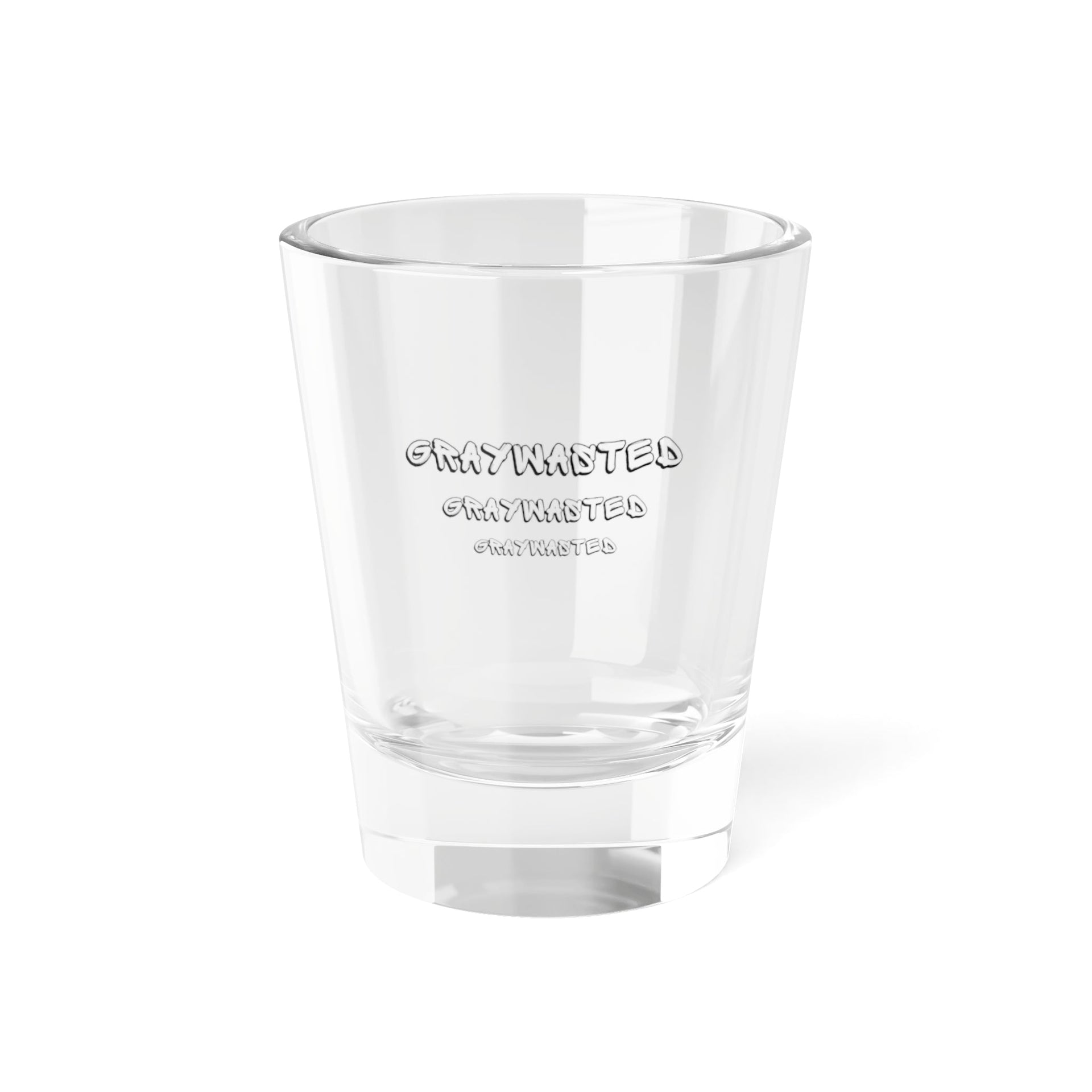 Minimalist 1.5oz Clear Glass Shot Glass for Modern Barware