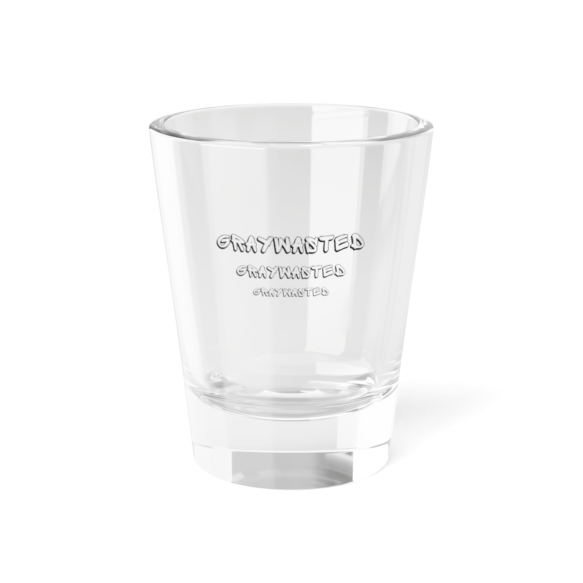 Minimalist 1.5oz Clear Glass Shot Glass for Modern Barware