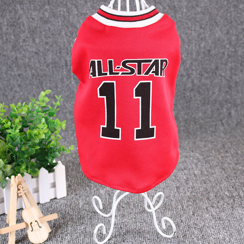 All-Star Number 11 Pet Jersey
