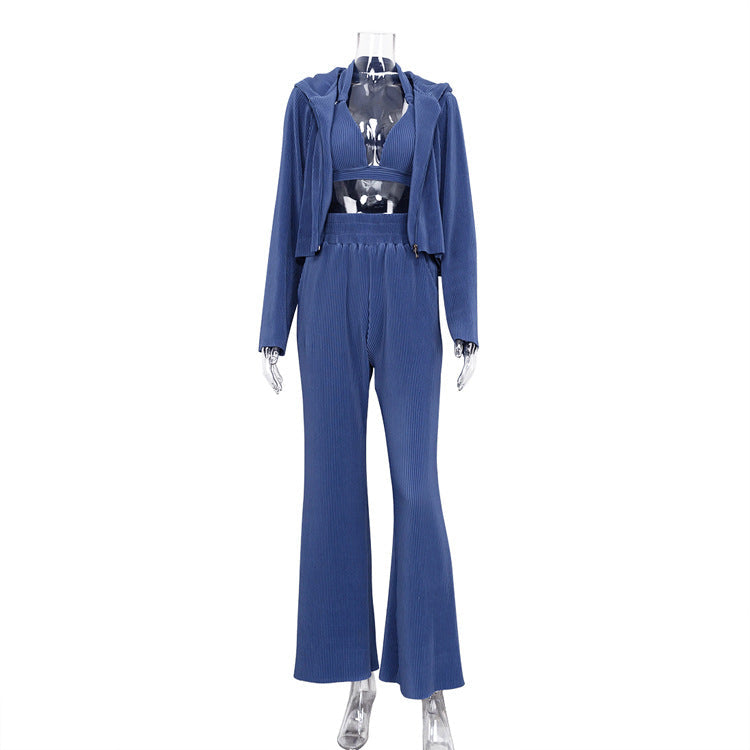 2022 Spring Fashion Loose Women's Pants Set (3 Pieces)