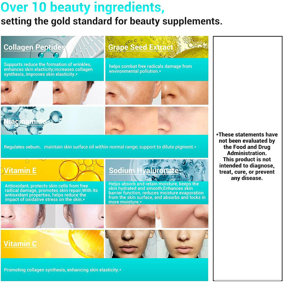 Collagen Compressed Compound Tablets
