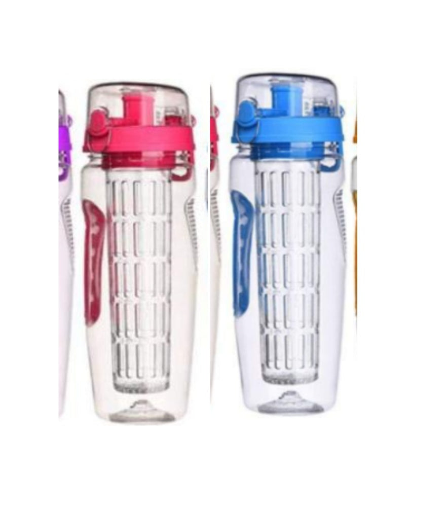 32oz Fruit Infuser Water Bottle BPA-Free Leakproof Sport Shaker