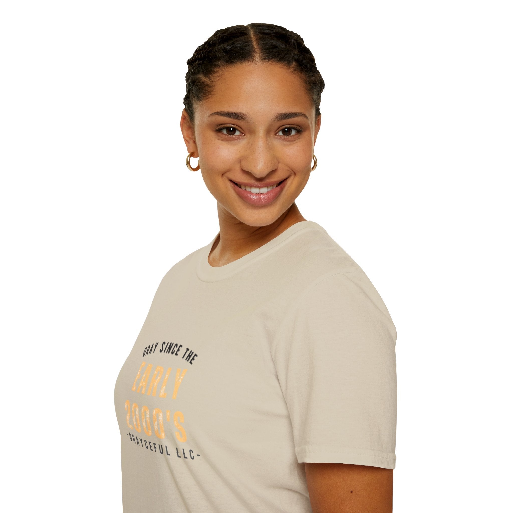 Unisex Softstyle Cotton Crewneck T-Shirt: Minimalist Casual Tee