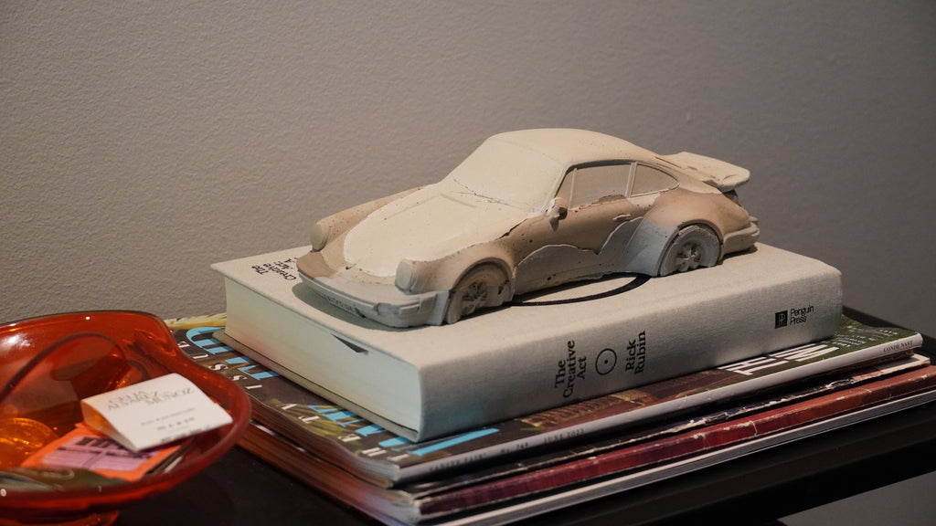 Mystery Multilayer 930 Turbo Concrete Automotive Sculpture