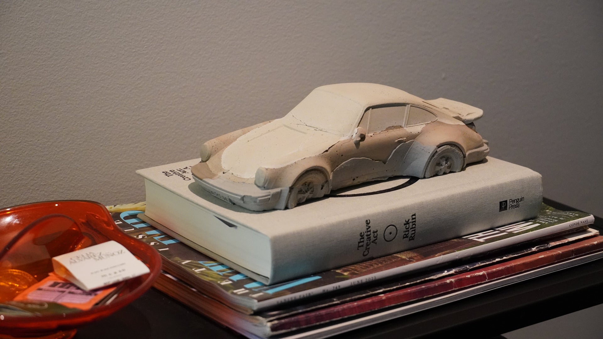 Mystery Multilayer 930 Turbo Concrete Automotive Sculpture
