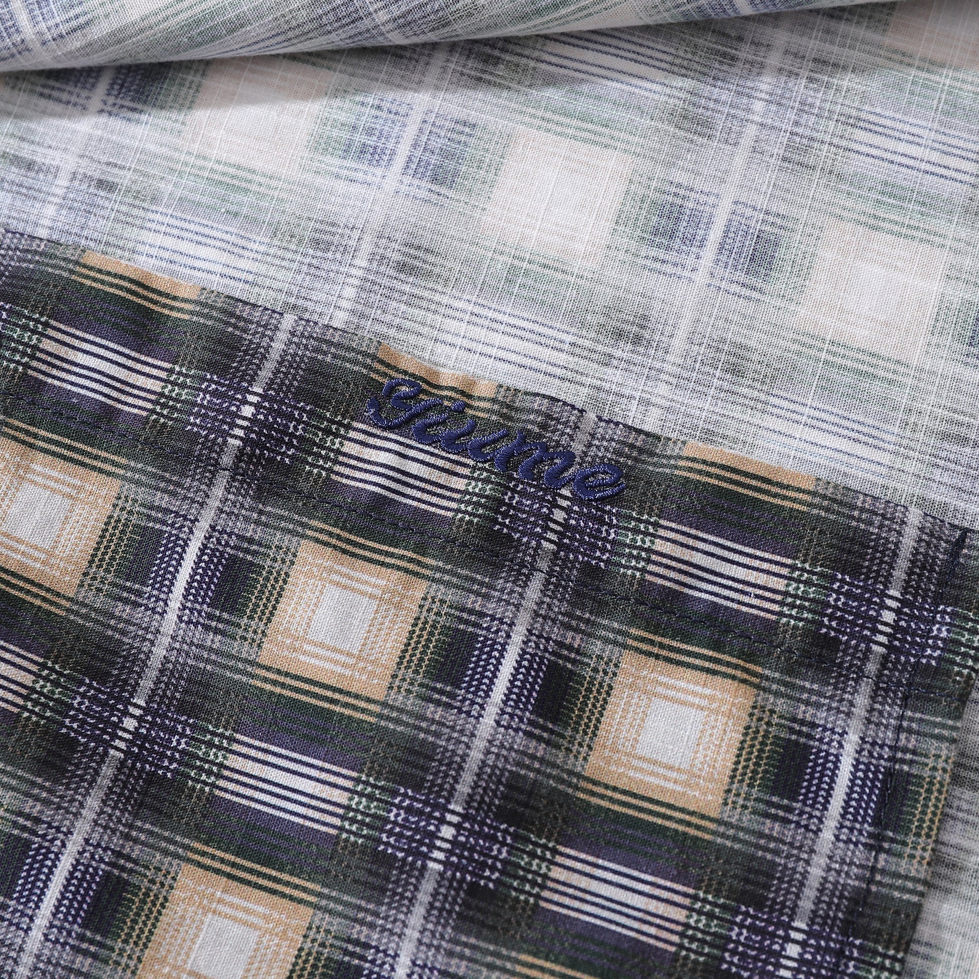 Men's Urban Sophistication Plaid Cotton Long Sleeve Shirt